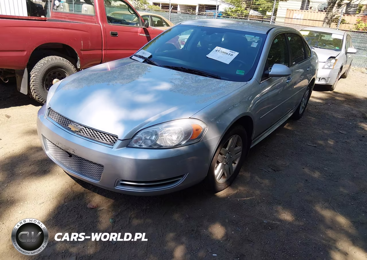 2012 Chevrolet Impala Lt VIN:2G1WB5E30C1322157 - 2
