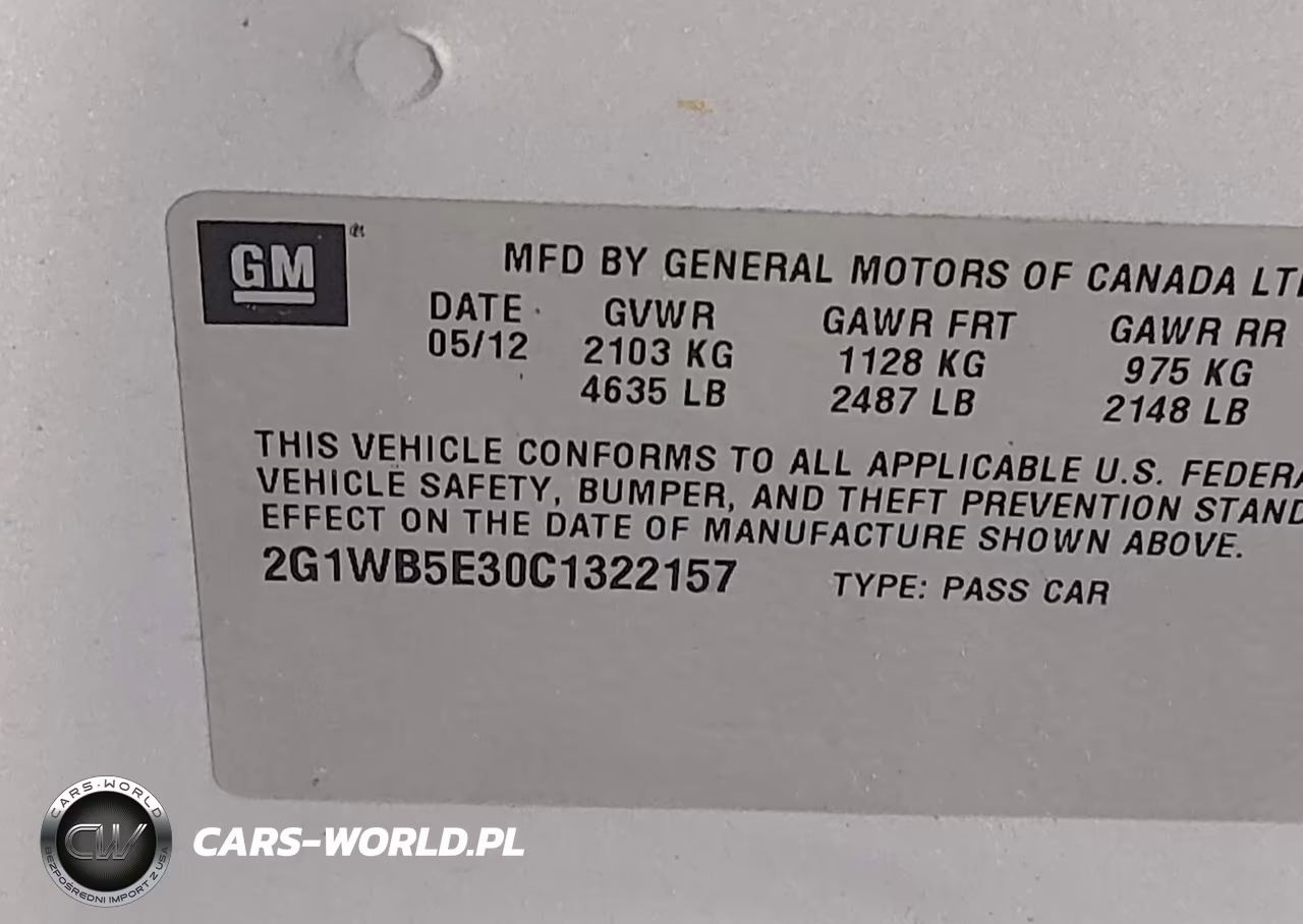2012 Chevrolet Impala Lt VIN:2G1WB5E30C1322157 - 9