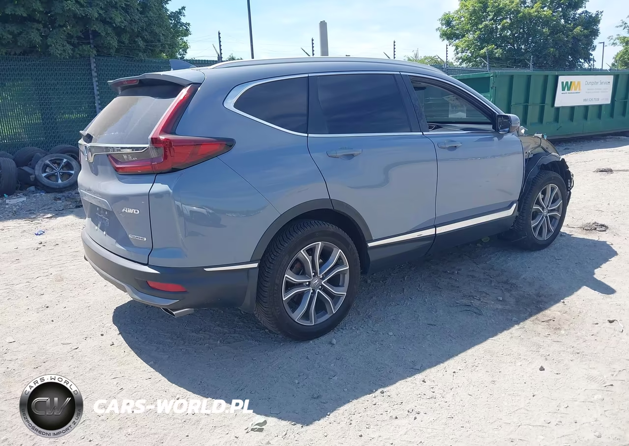 2021 Honda Cr-V Awd Touring VIN:2HKRW2H90MH662156 - 4
