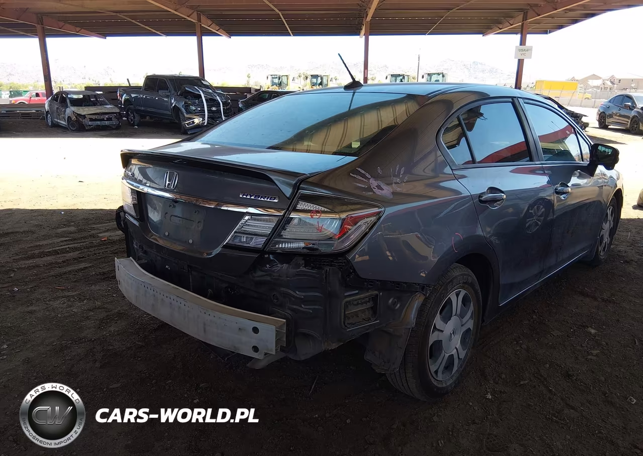 2015 Honda Civic Hybrid VIN:19XFB4F34FE000256 - 18
