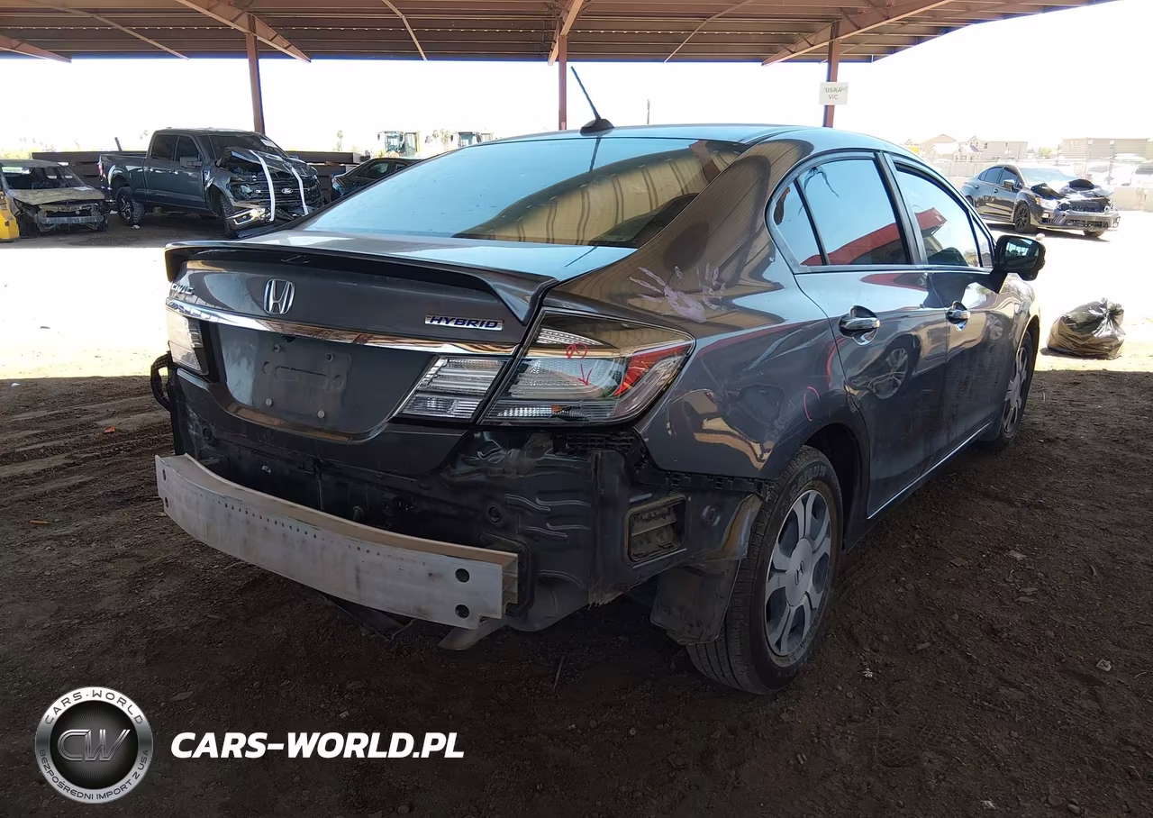 2015 Honda Civic Hybrid VIN:19XFB4F34FE000256 - 4
