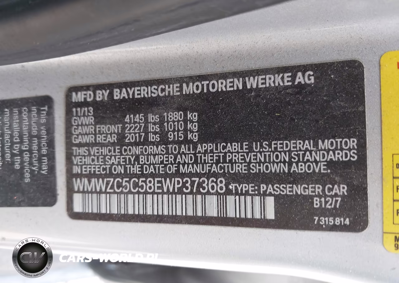 2014 Mini Countryman Cooper S VIN:WMWZC5C58EWP37368 - 9