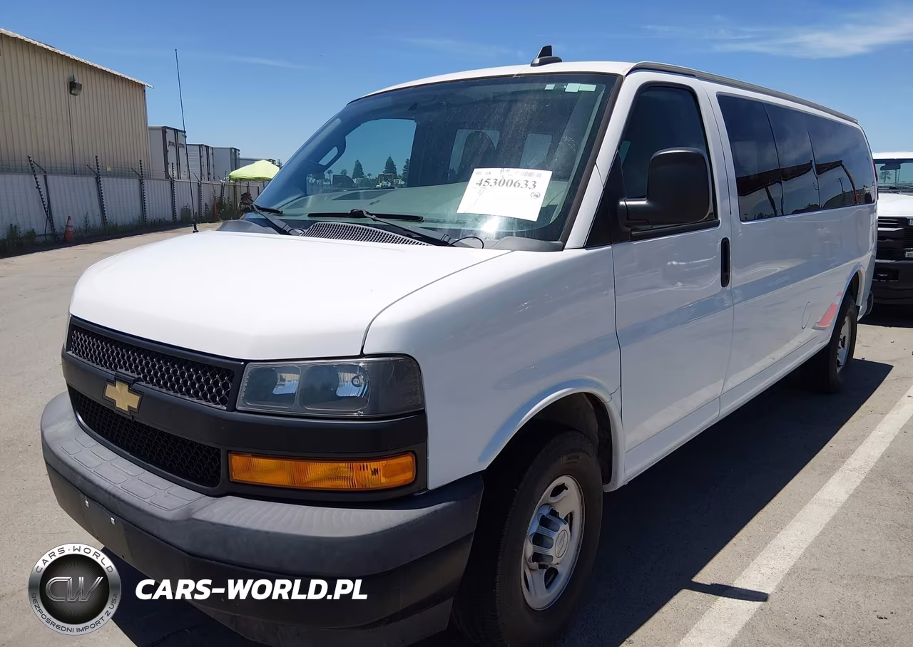 2019 Chevrolet Express 3500 Ls VIN:1GAZGNFG4K1345722 - 2