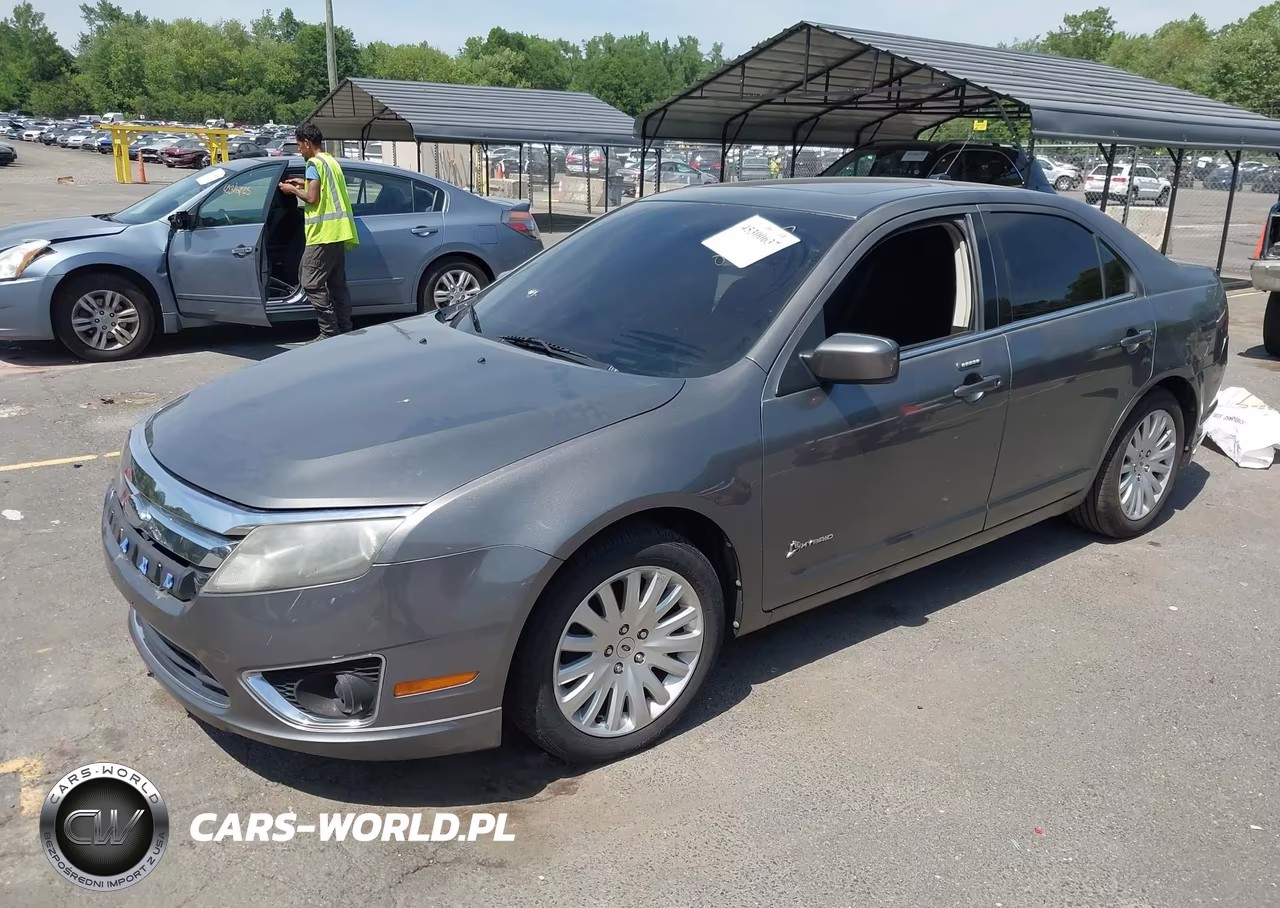 2010 FORD FUSION HYBRID VIN:3FADP0L38AR181472 - 2