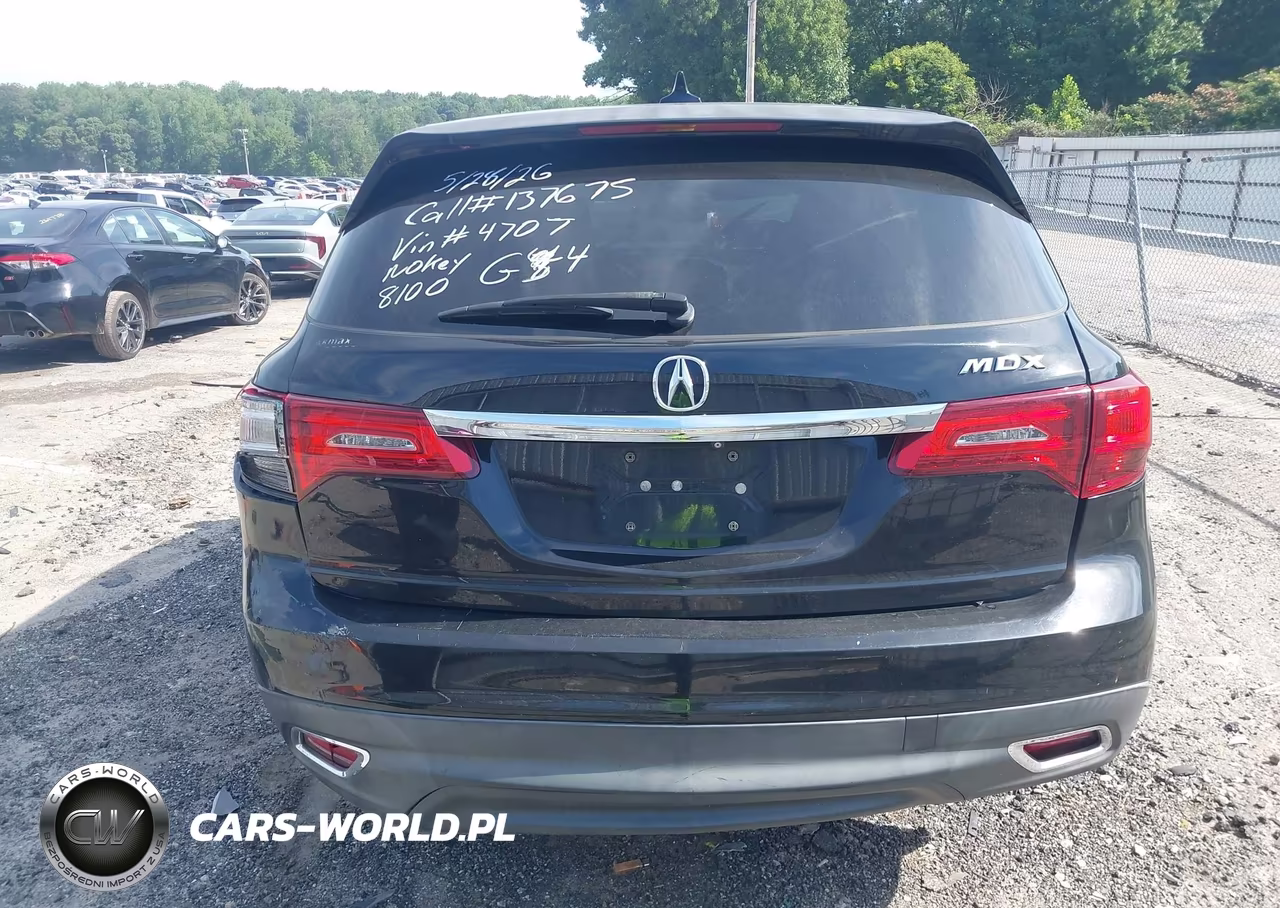 2014 Acura Mdx VIN:5FRYD3H23EB014707 - 16