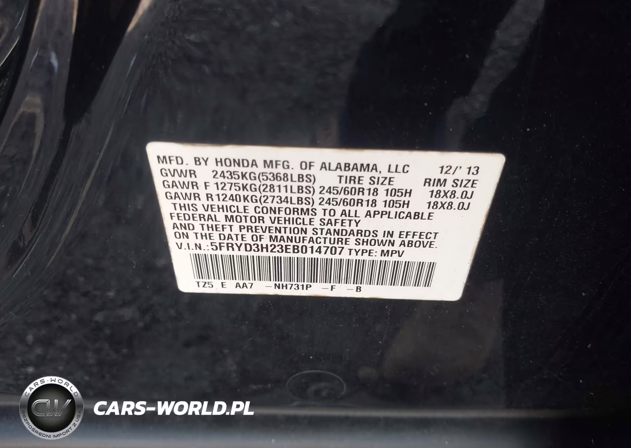 2014 Acura Mdx VIN:5FRYD3H23EB014707 - 9