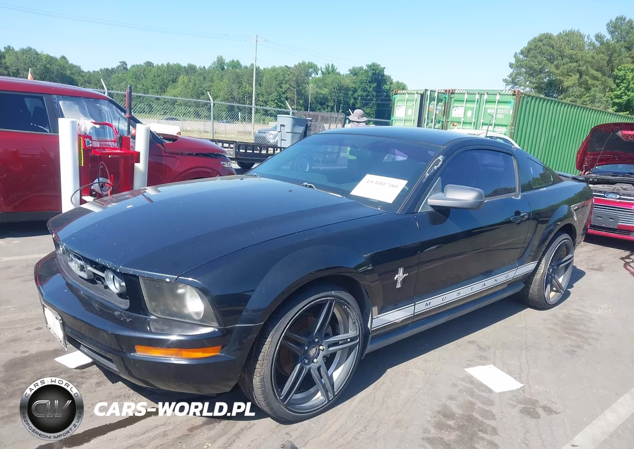 2007 Ford Mustang V6 Deluxe-V6 Premium VIN:1ZVFT80N375198322 - 2