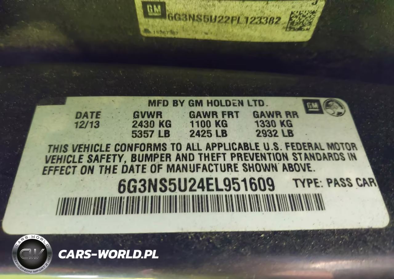 2014 Chevrolet Caprice Police VIN:6G3NS5U24EL951609 - 9