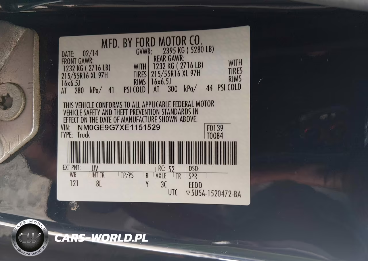 2014 Ford Transit Connect Titanium VIN:NM0GE9G7XE1151529 - 9