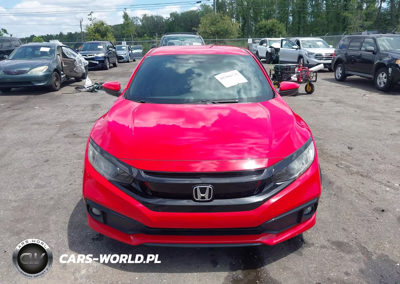 2020 Honda Civic Sport VIN:2HGFC2F88LH571487 - 12