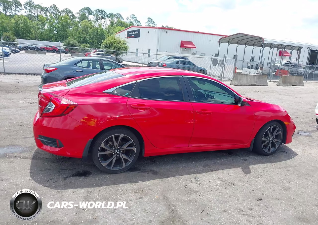 2020 Honda Civic Sport VIN:2HGFC2F88LH571487 - 13