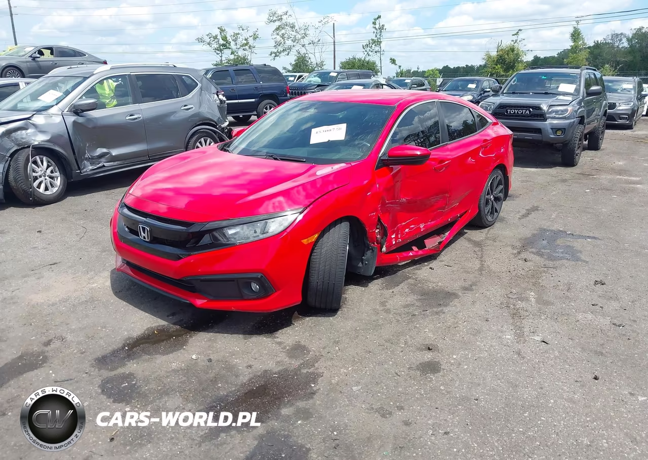 2020 Honda Civic Sport VIN:2HGFC2F88LH571487 - 2