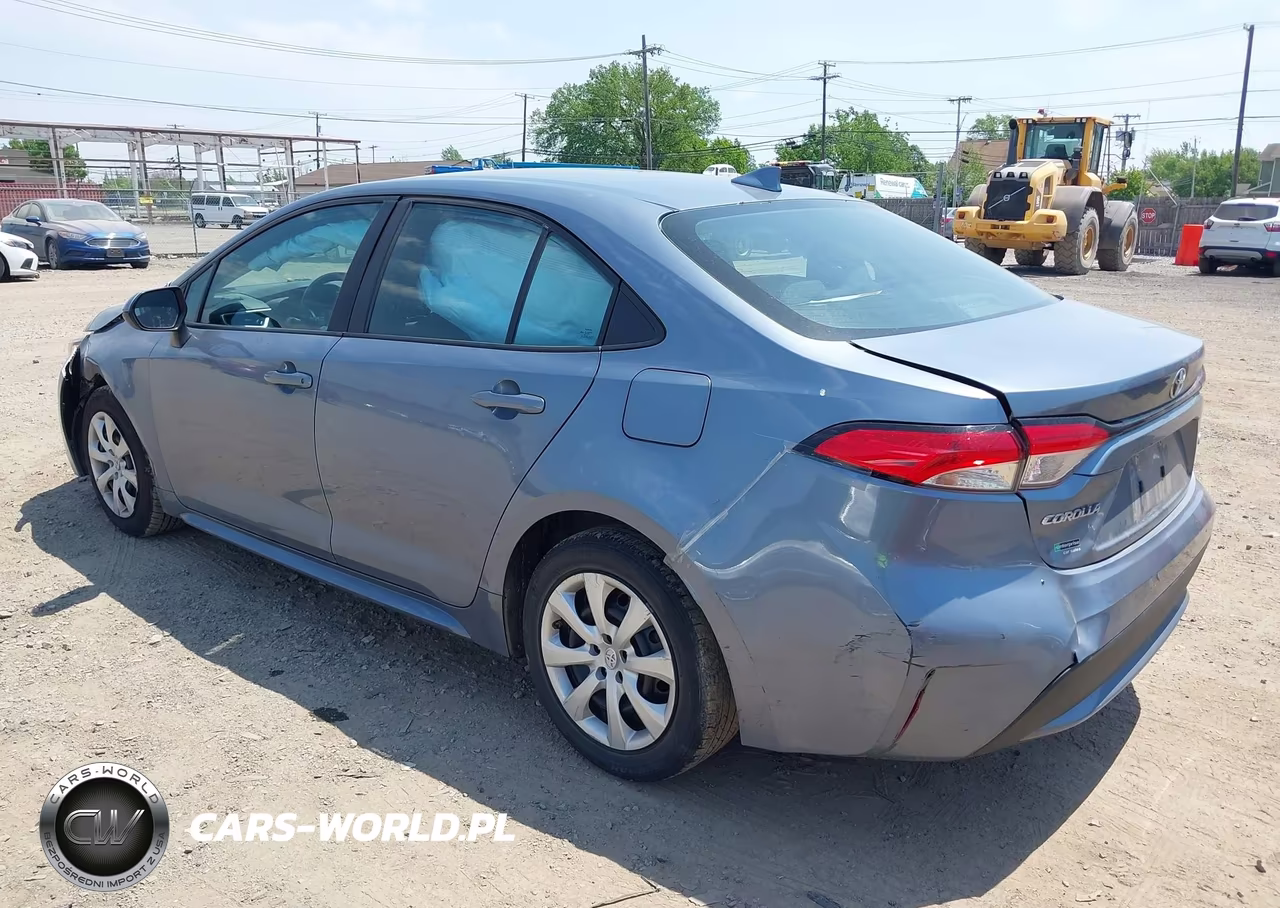 2022 Toyota Corolla Le VIN:5YFEPMAE5NP286007 - 3