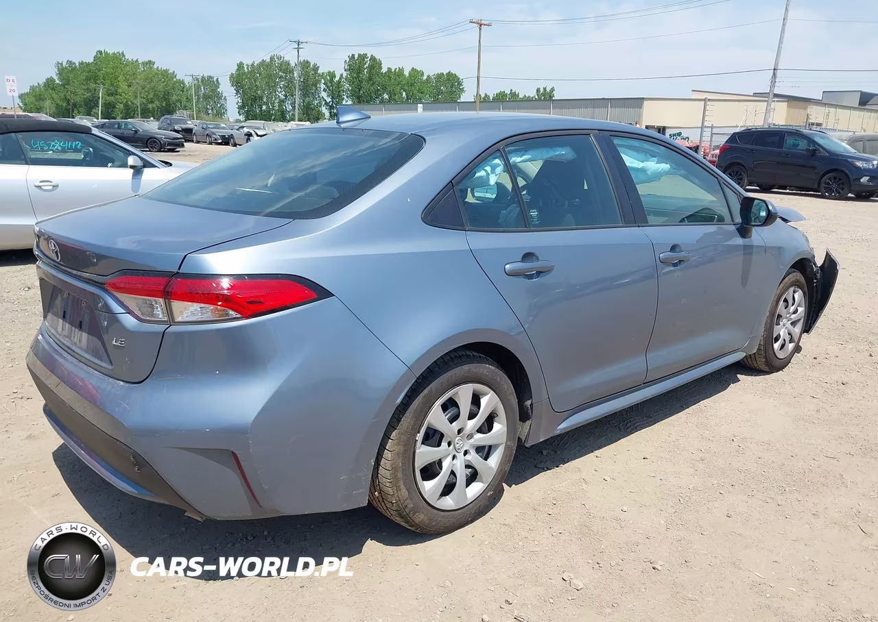 2022 Toyota Corolla Le VIN:5YFEPMAE5NP286007 - 4