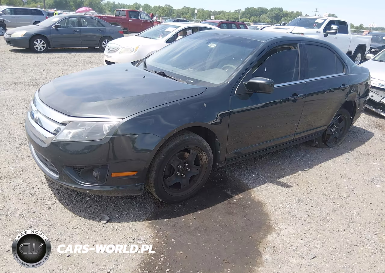 2010 Ford Fusion Se VIN:3FAHP0HA3AR180870 - 2
