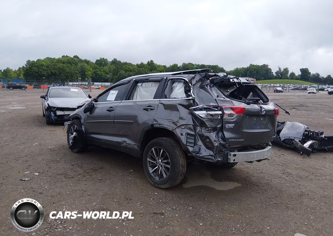 2019 Toyota Highlander Xle VIN:5TDJZRFH3KS591999 - 3