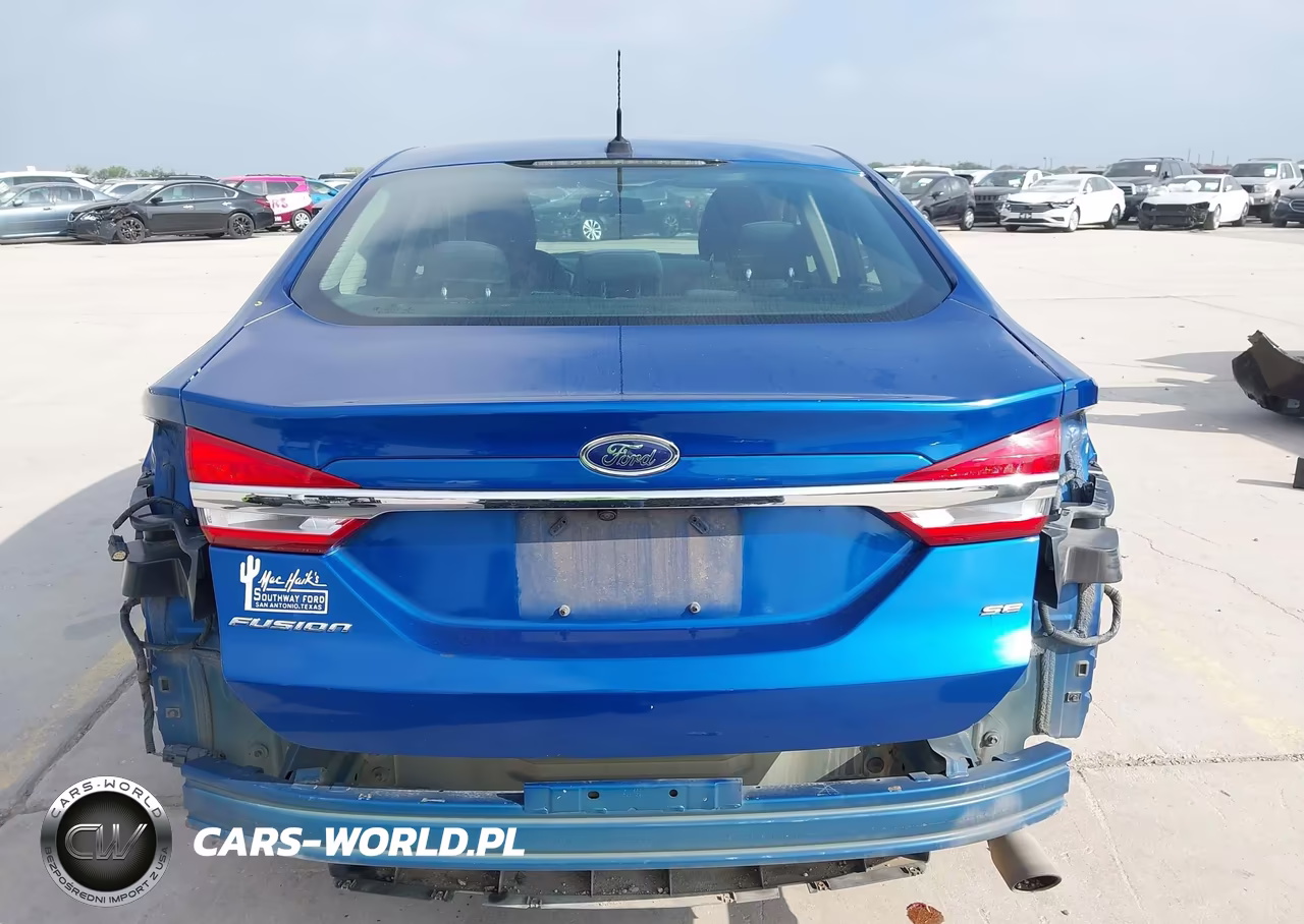 2017 Ford Fusion Se VIN:3FA6P0H79HR104852 - 16