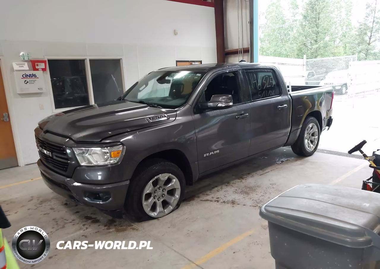 2021 Ram 1500 Big Horn 4X4 5'7 Box VIN:1C6SRFFT8MN804095 - 2