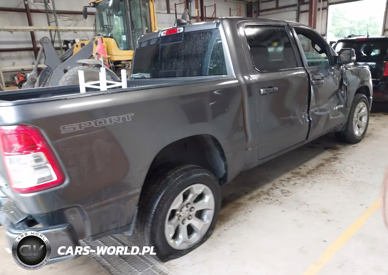 2021 Ram 1500 Big Horn 4X4 5'7 Box VIN:1C6SRFFT8MN804095 - 4