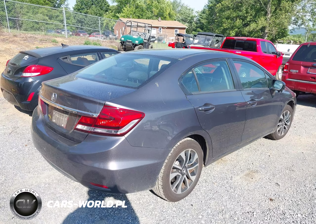 2015 Honda Civic Ex VIN:19XFB2F80FE060633 - 4