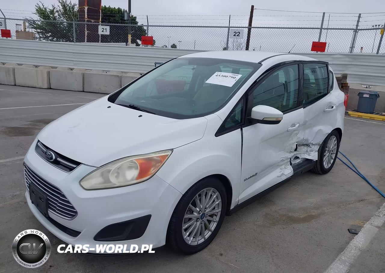2013 Ford C-Max Hybrid Se VIN:1FADP5AU6DL502792 - 2