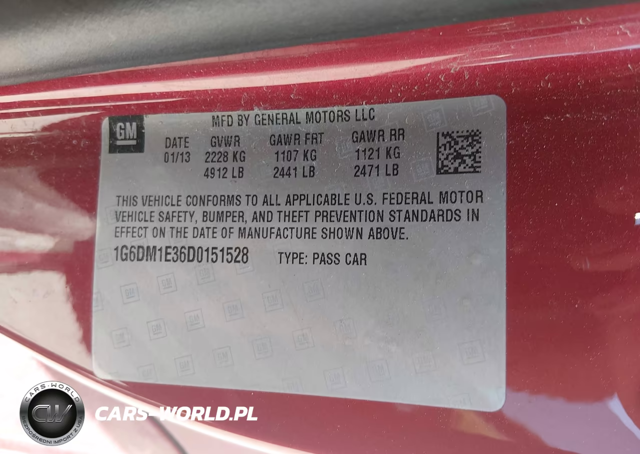 2013 Cadillac Cts Performance VIN:1G6DM1E36D0151528 - 9