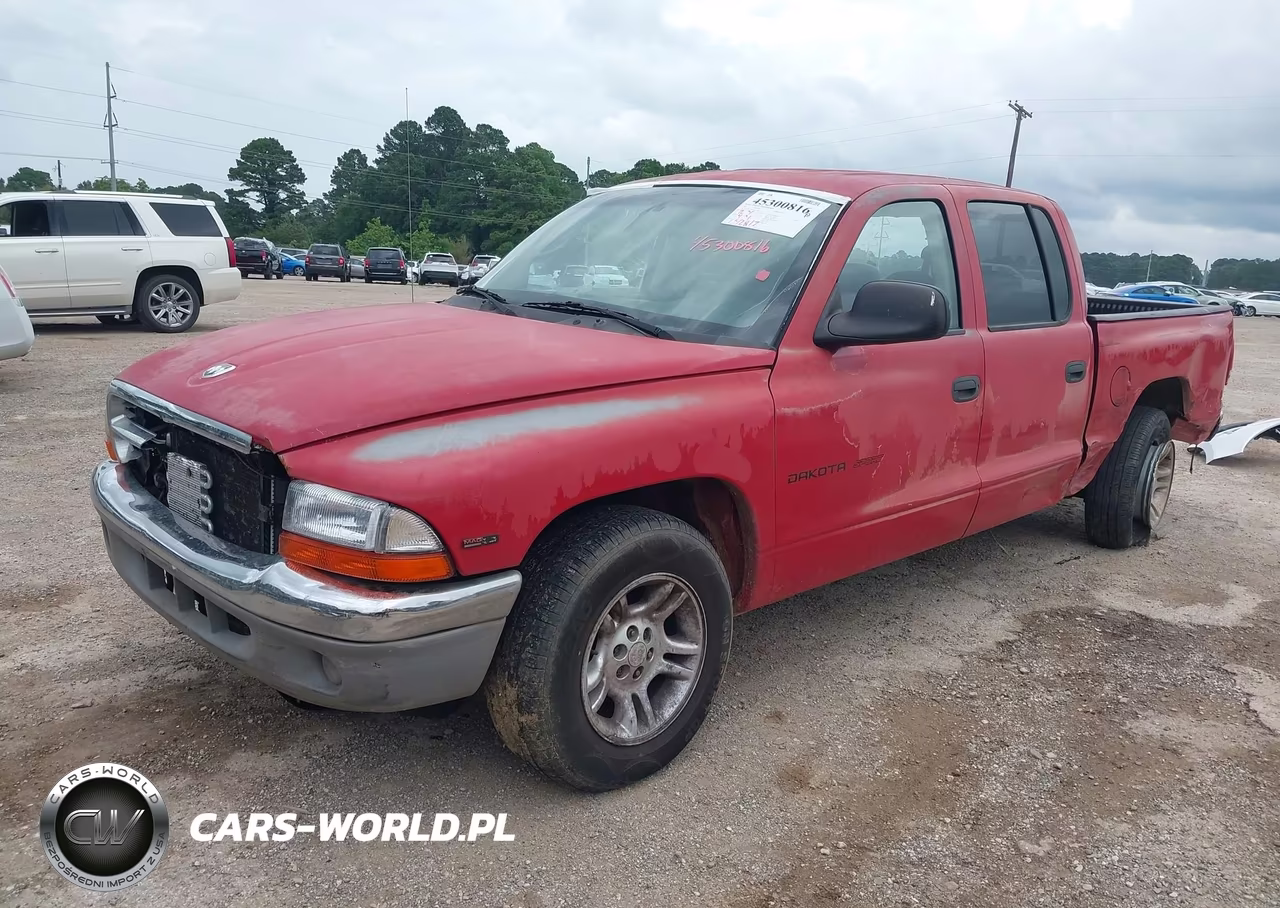 2001 Dodge Dakota Slt-Sport VIN:1B7HL2AN51S319903 - 2