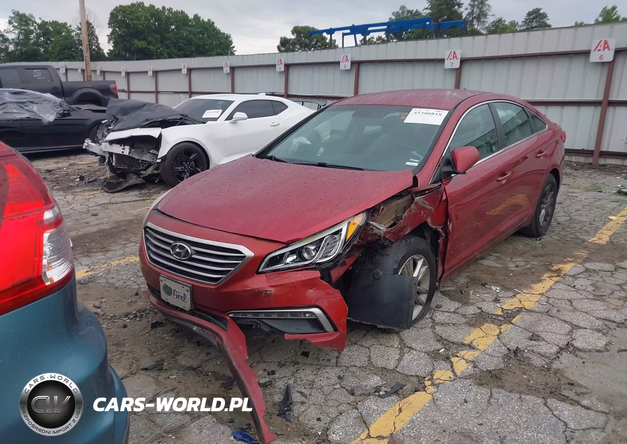 2015 Hyundai Sonata Se VIN:5NPE24AF7FH124367 - 2
