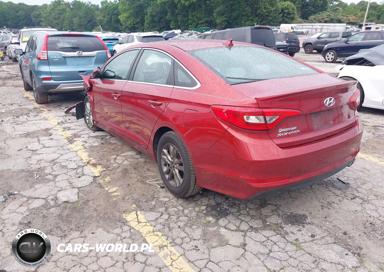 2015 Hyundai Sonata Se VIN:5NPE24AF7FH124367 - 3