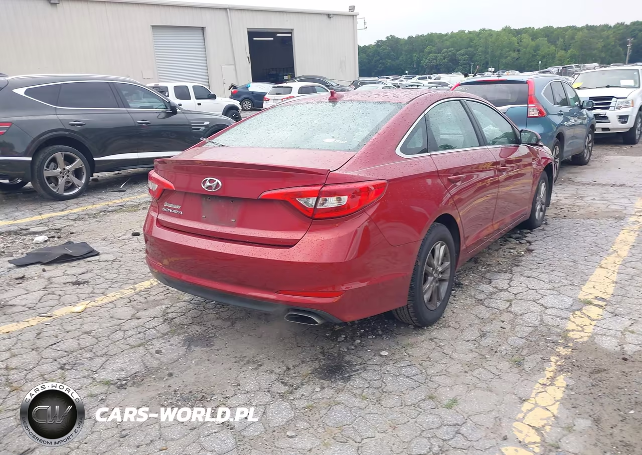 2015 Hyundai Sonata Se VIN:5NPE24AF7FH124367 - 4