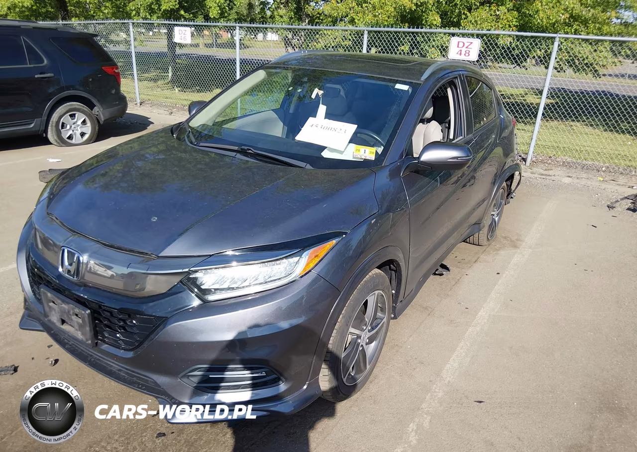 2019 Honda Hr-V Touring VIN:3CZRU6H90KM704145 - 2