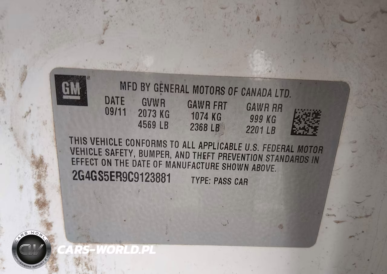2012 Buick Regal Premium 1 VIN:2G4GS5ER9C9123881 - 9