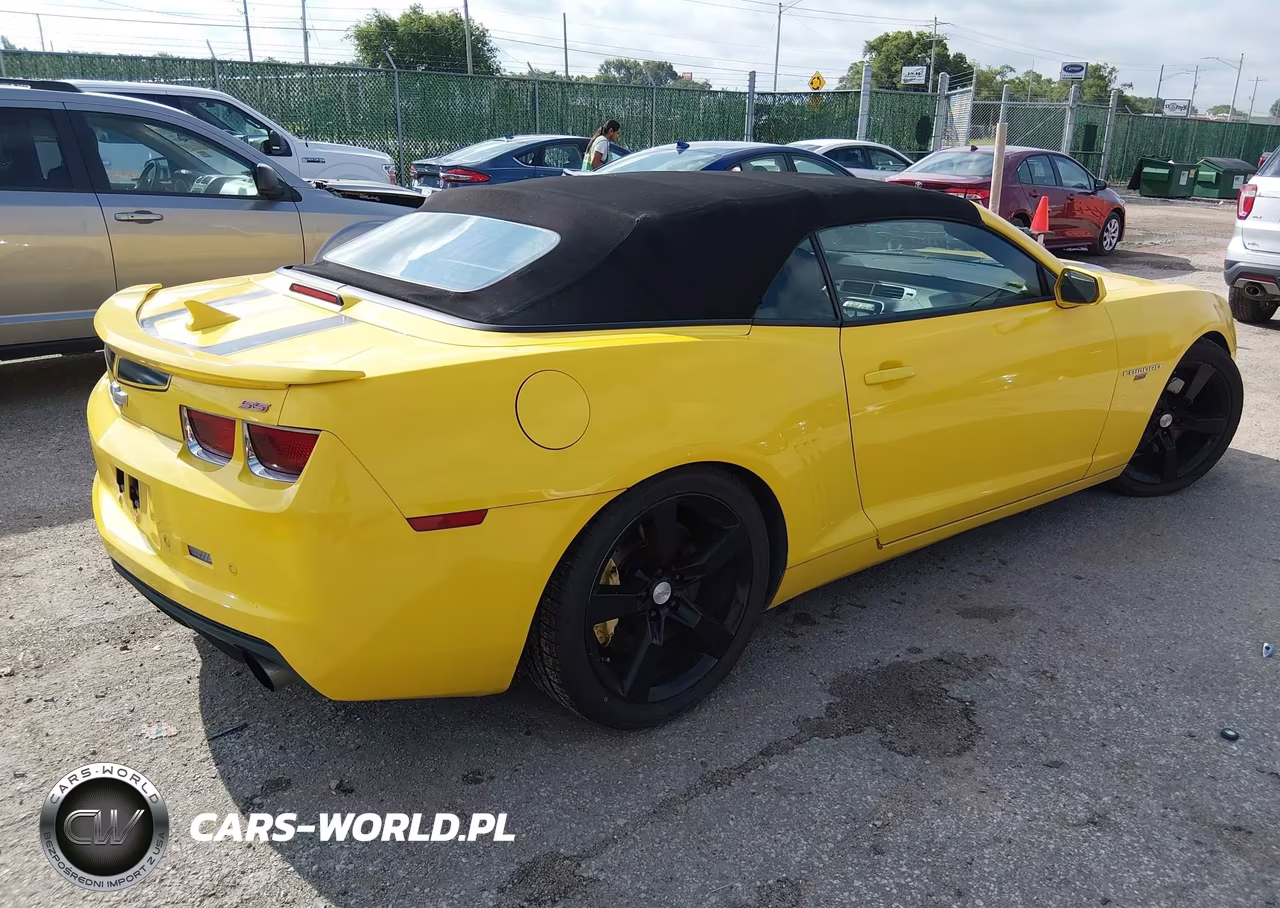 2012 Chevrolet Camaro 2Ss VIN:2G1FT3DW1C9120037 - 4