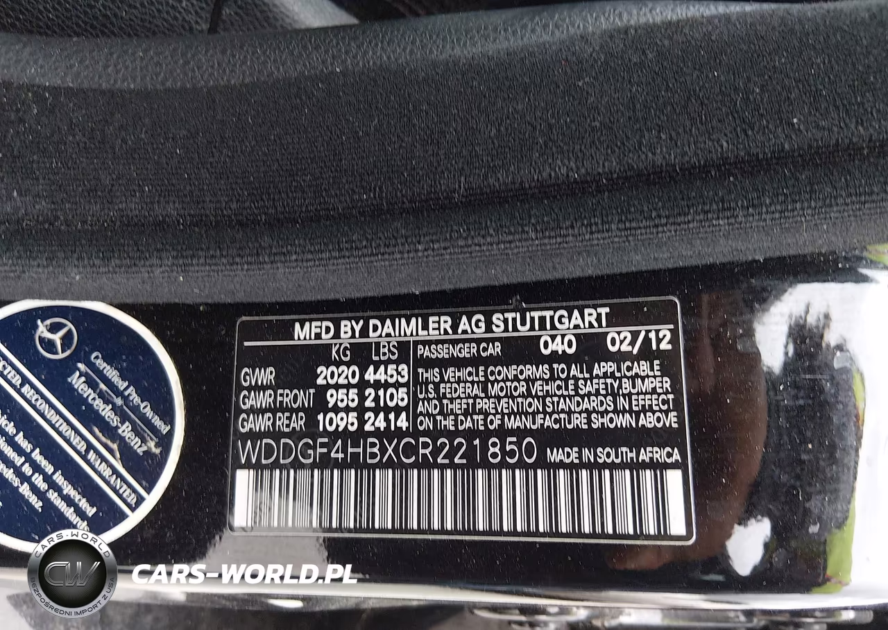 2012 Mercedes-Benz C 250 Sport VIN:WDDGF4HBXCR221850 - 9
