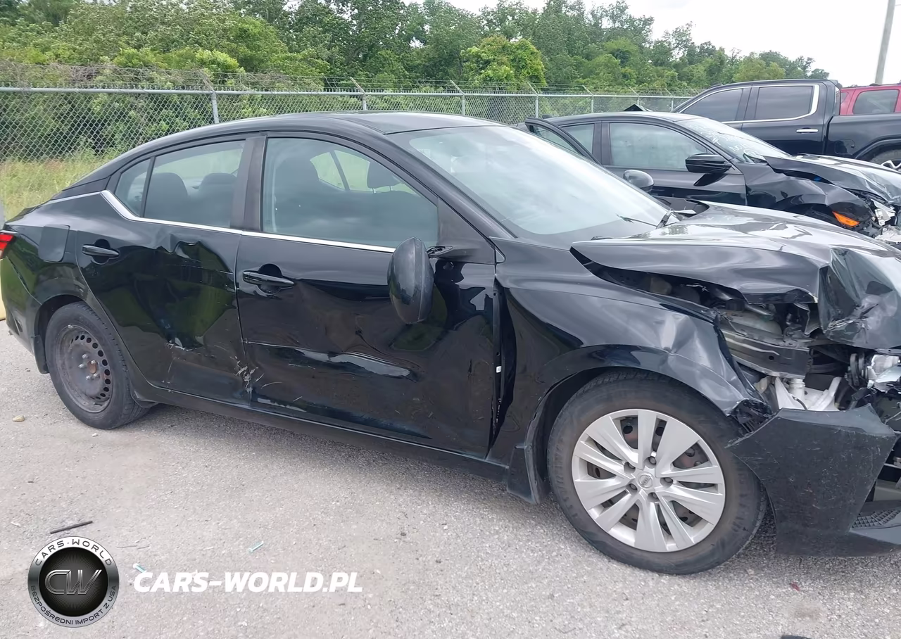 2020 Nissan Sentra S Xtronic Cvt VIN:3N1AB8BV7LY261872 - 6