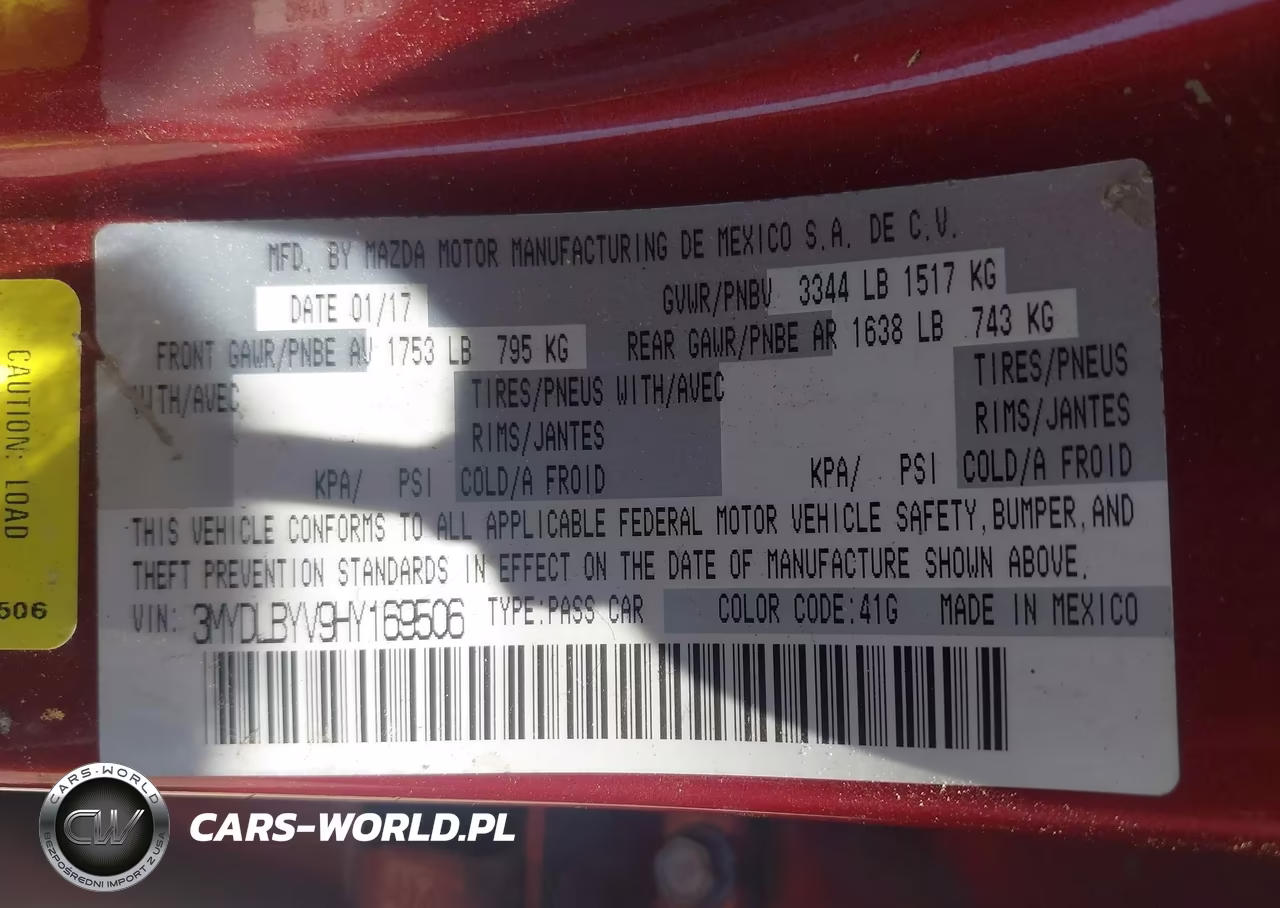 2017 Toyota Yaris Ia VIN:3MYDLBYV9HY169506 - 9