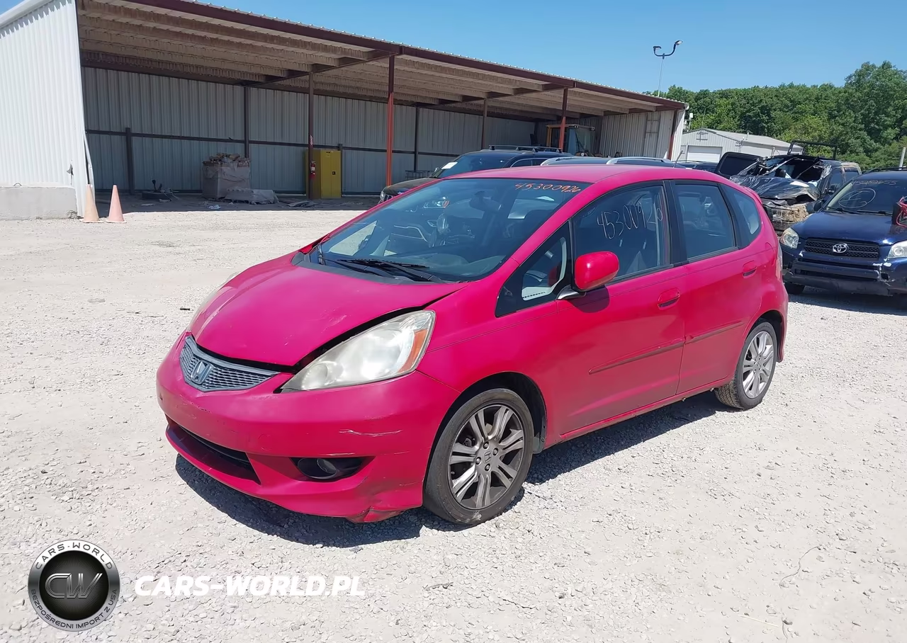 2010 Honda Fit Sport VIN:JHMGE8H42AC001848 - 2
