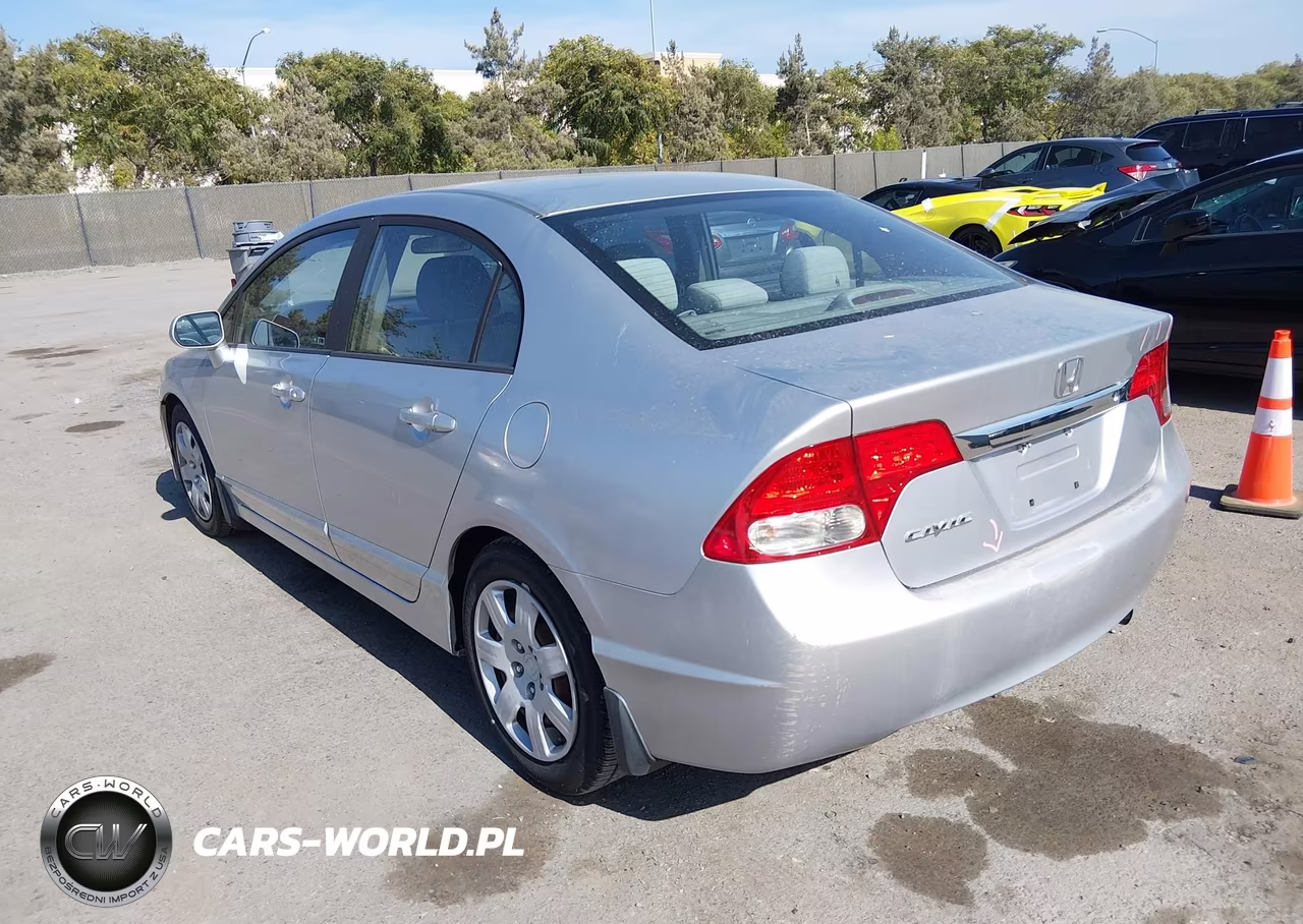 2010 Honda Civic Lx VIN:19XFA1F55AE069498 - 3