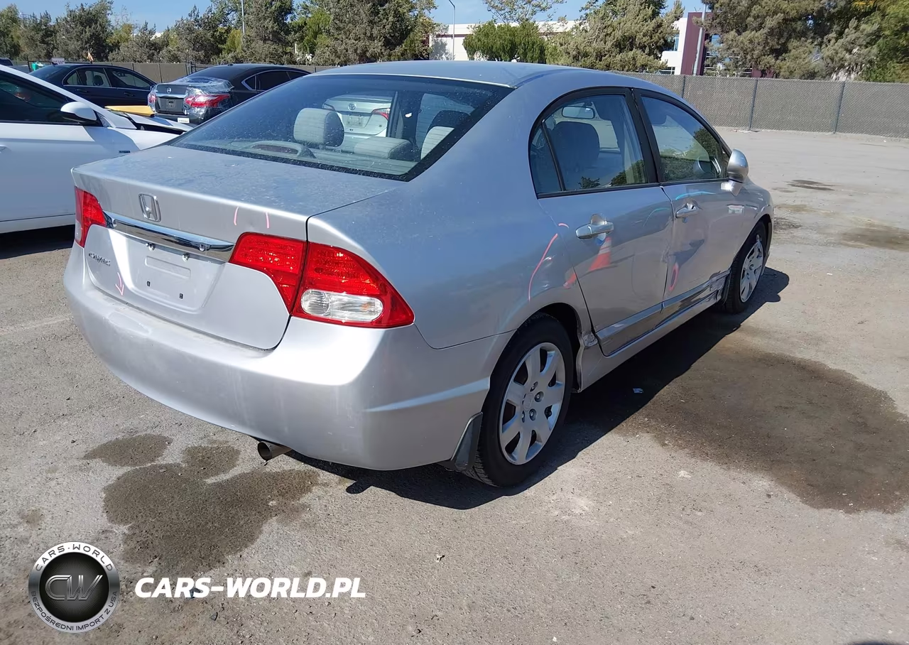 2010 Honda Civic Lx VIN:19XFA1F55AE069498 - 4