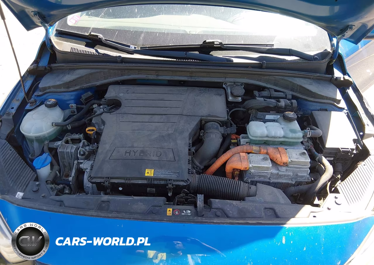 2018 Hyundai Ioniq Hybrid Blue VIN:KMHC65LC4JU084568 - 10