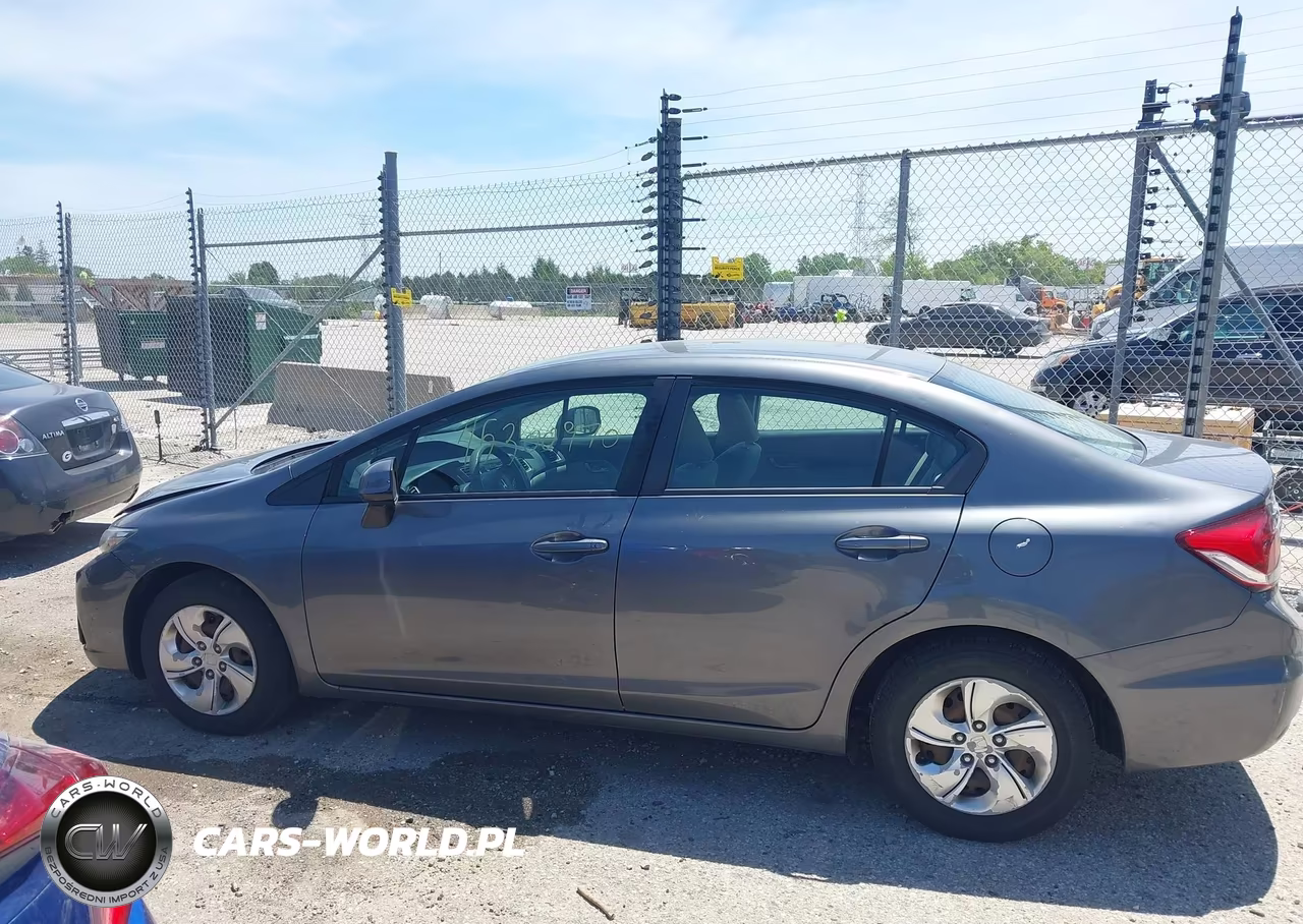 2013 Honda Civic Lx VIN:19XFB2F5XDE047424 - 14