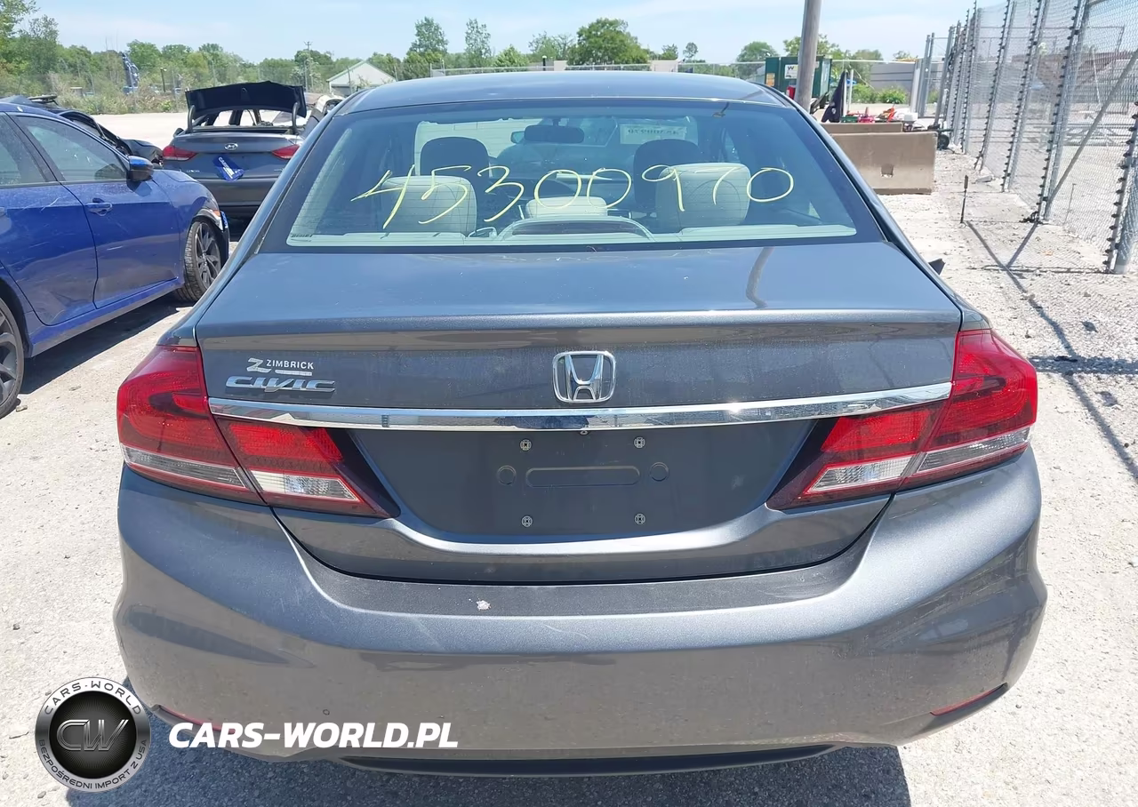 2013 Honda Civic Lx VIN:19XFB2F5XDE047424 - 16