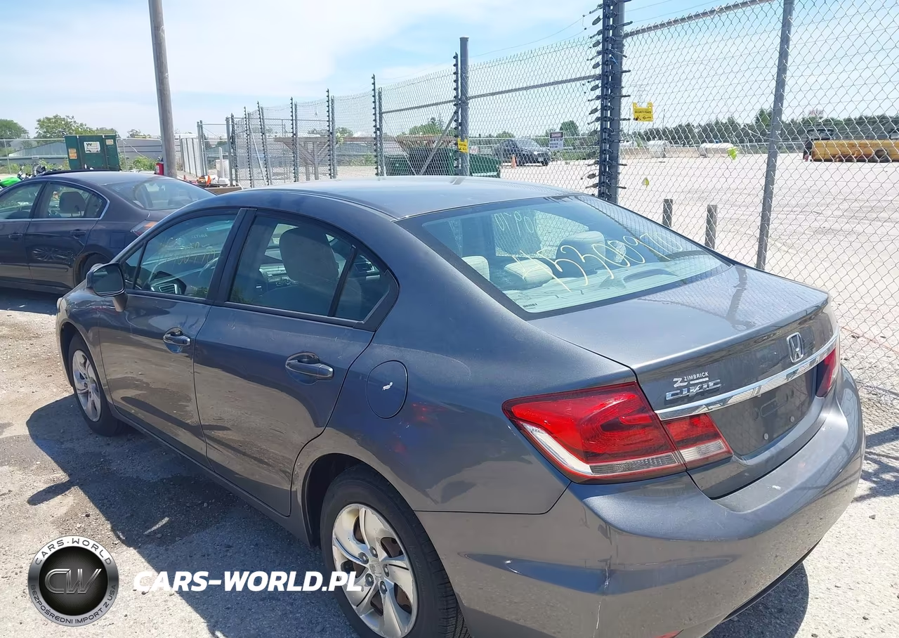 2013 Honda Civic Lx VIN:19XFB2F5XDE047424 - 3