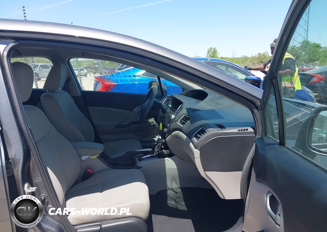 2013 Honda Civic Lx VIN:19XFB2F5XDE047424 - 5