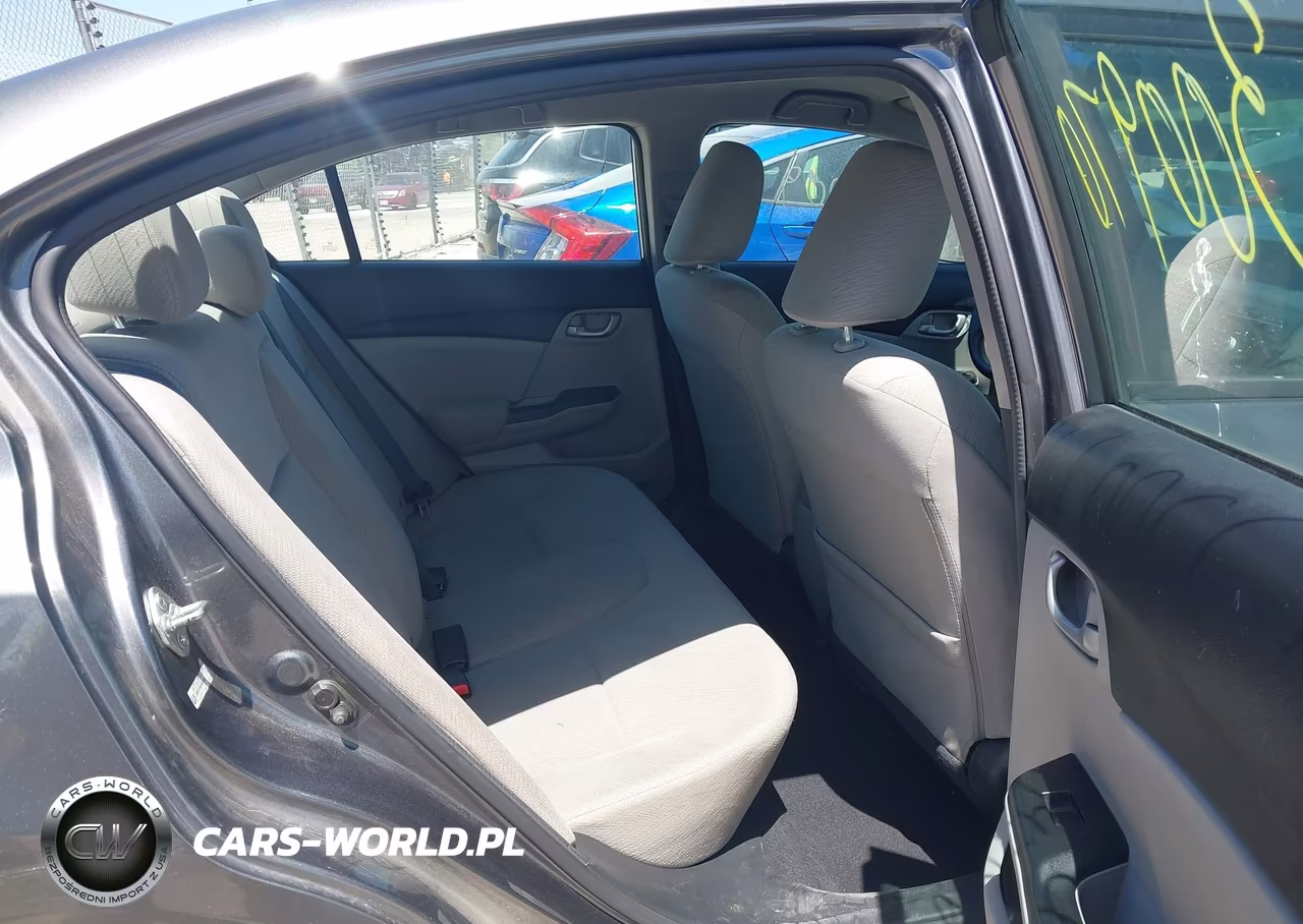 2013 Honda Civic Lx VIN:19XFB2F5XDE047424 - 8