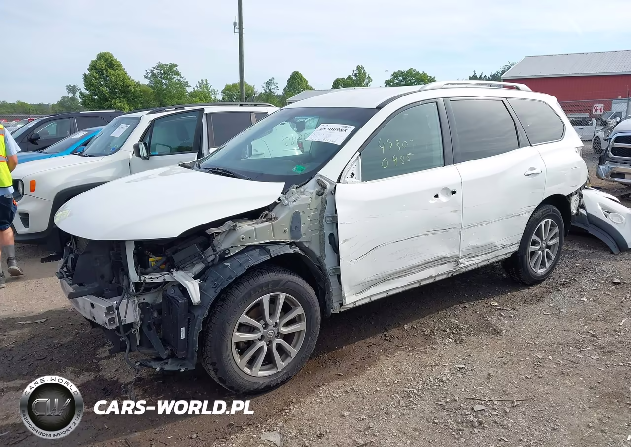 2016 Nissan Pathfinder S VIN:5N1AR2MM1GC622324 - 2