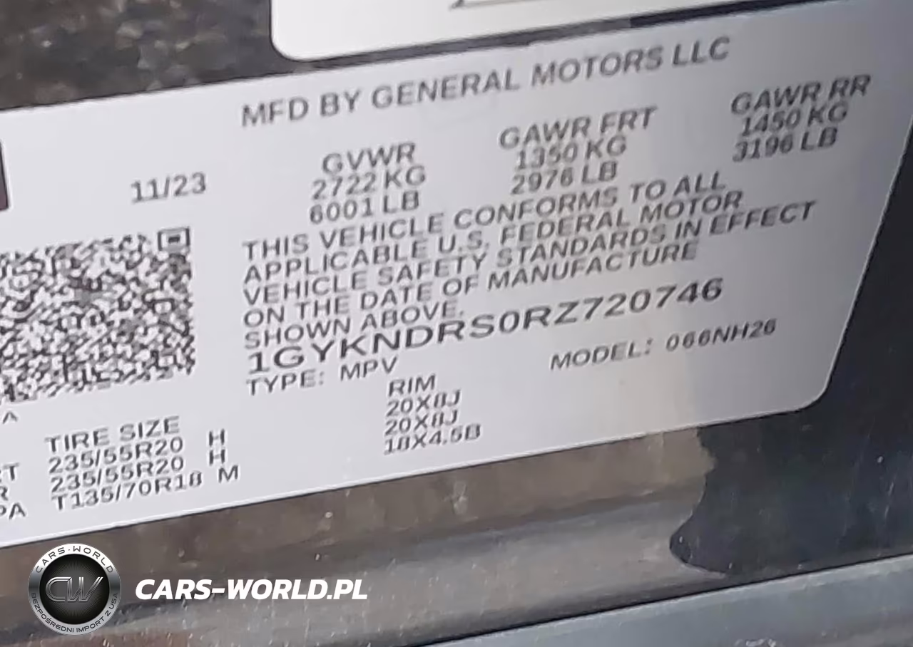 2024 Cadillac Xt5 Awd Premium Luxury VIN:1GYKNDRS0RZ720746 - 9