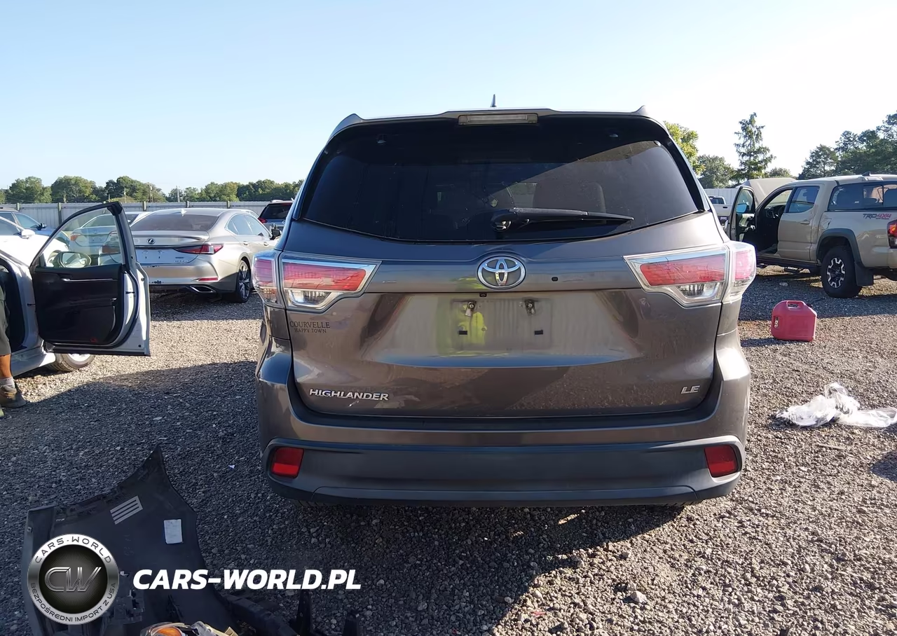 2016 Toyota Highlander Le Plus V6 VIN:5TDZKRFH2GS186229 - 17