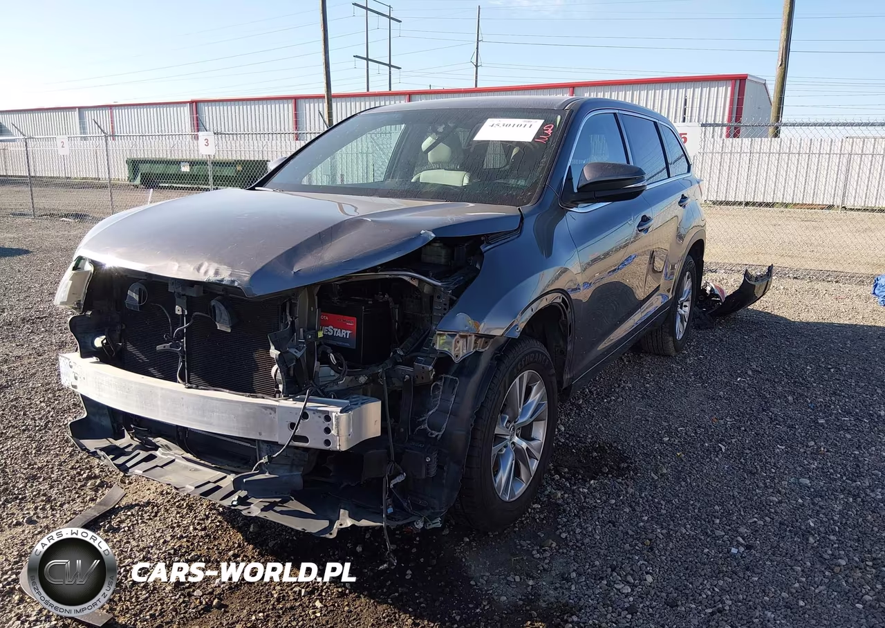 2016 Toyota Highlander Le Plus V6 VIN:5TDZKRFH2GS186229 - 2