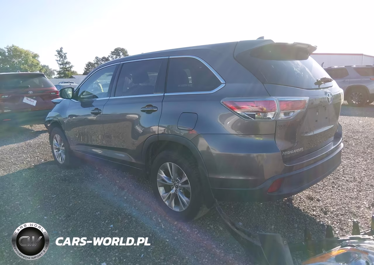 2016 Toyota Highlander Le Plus V6 VIN:5TDZKRFH2GS186229 - 3